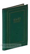 1941 RUMPP ENGAGEMENT CALENDAR AND STAMP CASE