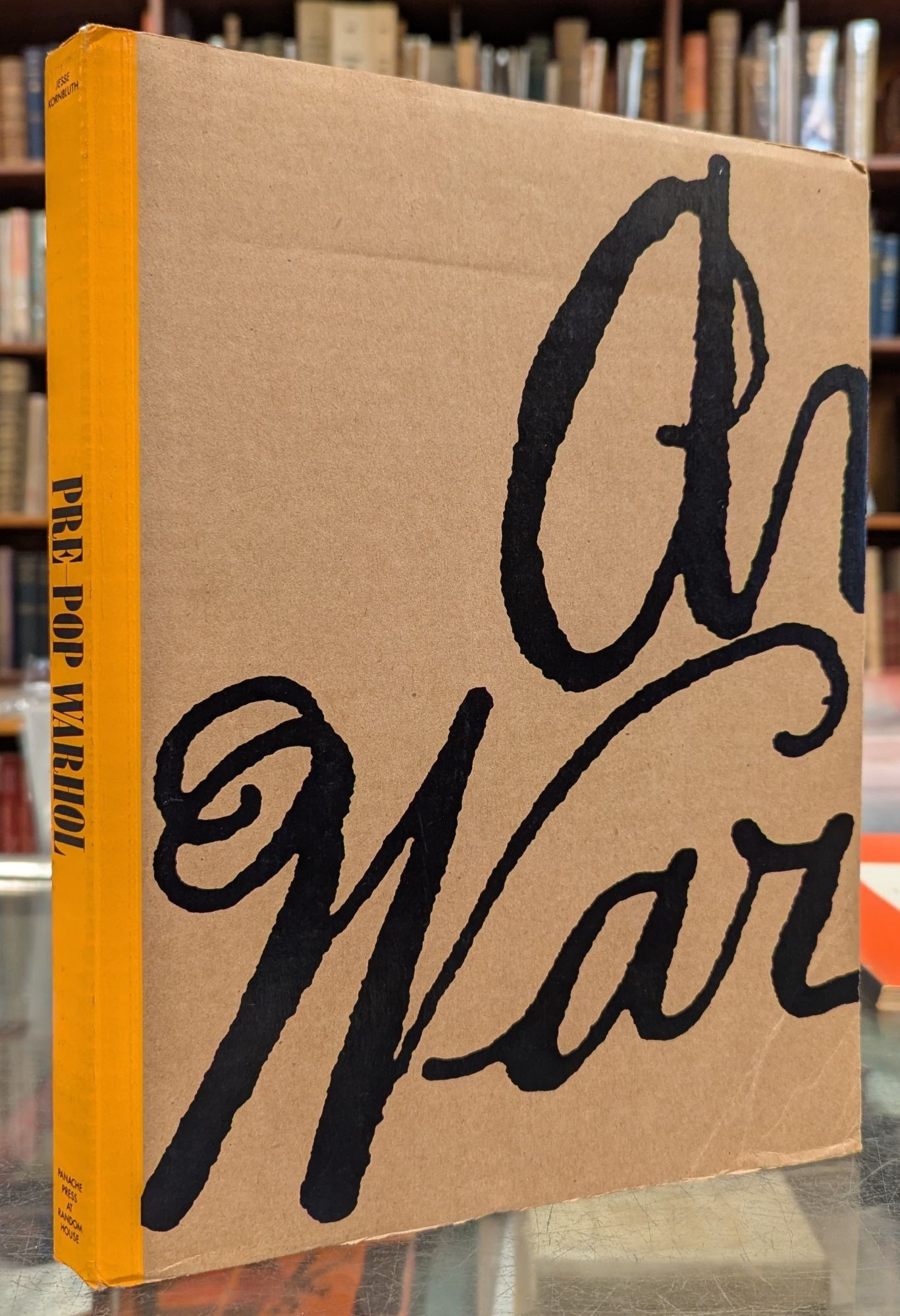 Pre-Pop Warhol by Jesser Kornbluth | Hardcover | 1988 | Panache 