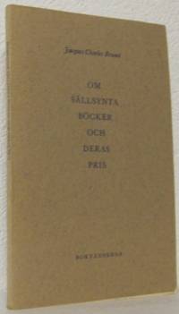 Om sällsynta böcker och deras pris.