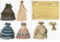 The Girls' Delight Paper Dolls - Number 4 w 4 costumes, envelope & accessory
