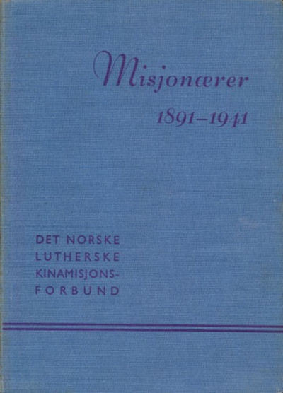 MISJONÆRER I DET NORSKE LUTHERSKE…