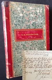 The 1825 Yale College Yearbook (The Class of Samuel Augustus Maverick -- Original Signer of the Texas Declaration of Independence) by The Yearbook of Oliver Ellsworth Huntington - First Edition - 1825 - from Appledore Books, ABAA (SKU: 16960)