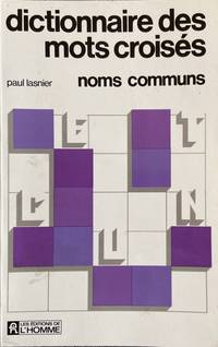 cover of DICTIONNAIRE DES MOTS CROISES. Noms communs
