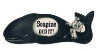 Soapine Die Cut Whale, Fine