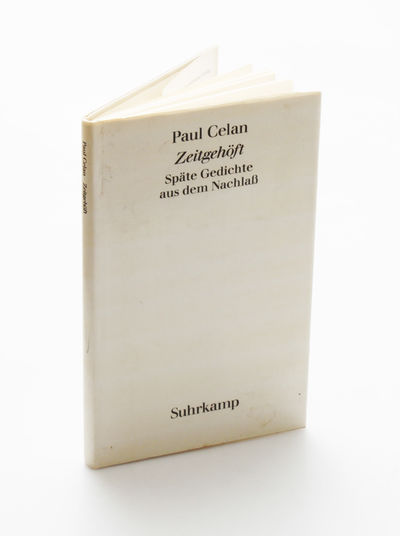 Zeitgehöft. Späte Gedichte aus dem Nachlass.