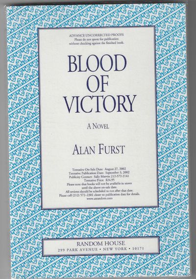 Blood of Victory: A Novel (Advance Uncorrected Proof)