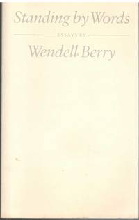 cover of STANDING BY WORDS