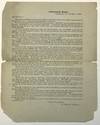 PRINTED LETTER FROM W. McLAIN, SECRETARY OF THE AMERICAN COLONIZATION SOCIETY, COLONIZATION ROOMS, WASHINGTON CITY, NOVEMBER 1, 1848, DISCLOSING "THE PECULIAR CONDITION IN WHICH WE FIND OURSELVES," AND MAKING "AN EARNEST APPEAL TO ALL OUR FRIENDS AND A BENEVOLENT PUBLIC GENERALLY FOR ASSISTANCE.