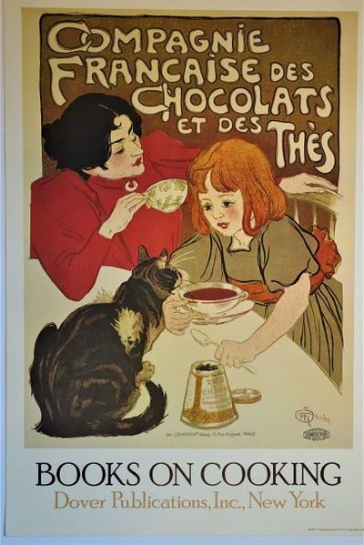 Dover Books on Cooking: Promotional Poster