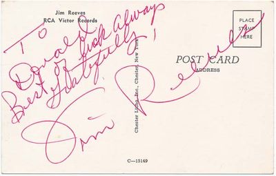 Inscribed Photograph Signed