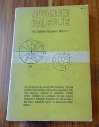 Advanced Calculus by Wilson, Edwin Bidwell - 1958