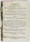 Sermon de Nuestra Señora de Guadalupe de Mexico, Predicado en Su Santuario el Año de 1777 Dia 14 de Diciembre en la Solemne Fiesta con Que Su Ilustre Congregacion Celebra Su Aparicion Milagrosañ