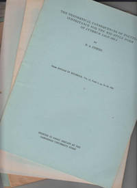 Ronald A. Fisher 16 rare offprints 1934 to 1953   Crossing-Over in the Land of Snail Cepaea Nemoralis, L. by Fisher, R. A. Ronald A. Fisher and others E. B. Ford