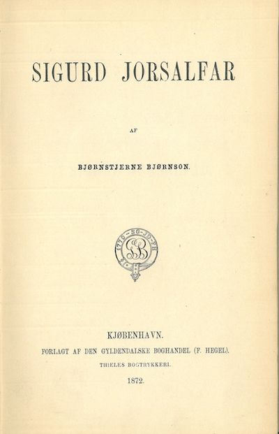 Sigurd Jorsalfar.