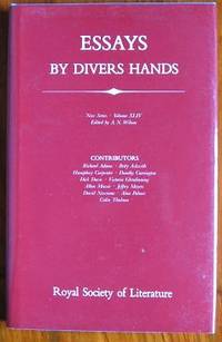 image of Essays By Divers Hands: being the transactions of the Royal Society of Literature New Series Volume XLIV 44
