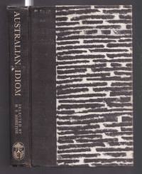 cover of Australian Idiom - An Anthology of Contemporary Prose and Poetry