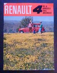 Automobilismo - Brochure Renault 4 - Ai 4 angoli del mondo - anni '60