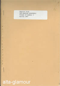 ACHIEVEMENT AMONG GERMAN JEWS BORN DURING THE YEARS 1785-1885; Reprint from The Mankind Quarterly by Gerhard and Vern Bullough Falk - 1987 - from Alta-Glamour Inc. (SKU: 58139)