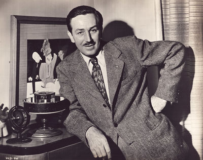 WALT DISNEY [ca. 1940] Portrait
