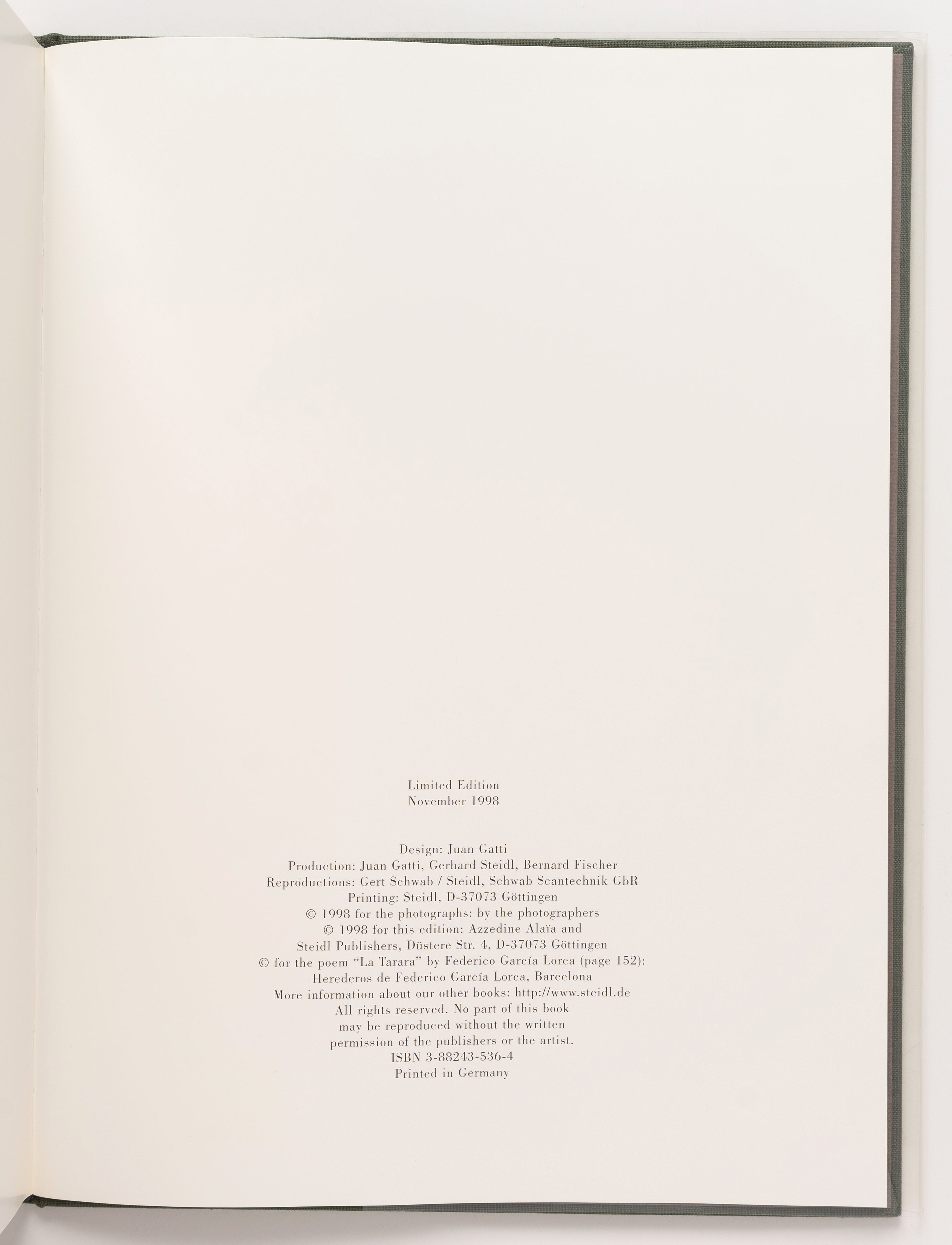 Alaia by Azzedine Alaia, Michel Tournier, Juan Gatti | Hardcover