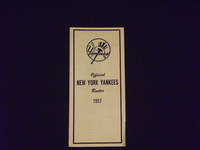 Official New York Yankees Roster 1957.