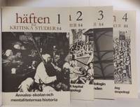 Häften för kritiska studier 1984 nr. 1-4.