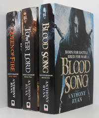 cover of The Raven's Shadow Trilogy Set: Black Song; Tower Lord; Queen of Fire (3 Vols all 1st/1st )