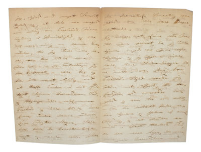 Egenhændigt brev til "Hr. Boghandler Michaelsen" signeret "Otto Borchsenius". (photo 2)