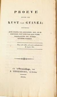 Proeve over de kust von Guinea, houdende eene poging tot