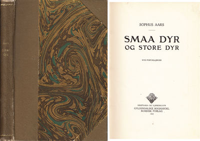Smaa dyr og store dyr. Nye fortællinger.