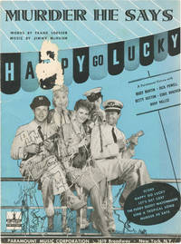 image of Murder He Says (Vintage sheet music for the 1943 song, inscribed by composer Jimmy McHugh)