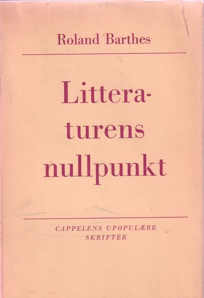 Litteraturens nullpunkt