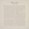 William E. Parker: Recent Work