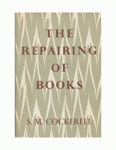 The repairing of books.
