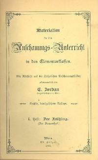 Materialien fur den Anschauungs Unterricht in den Elementarclassen