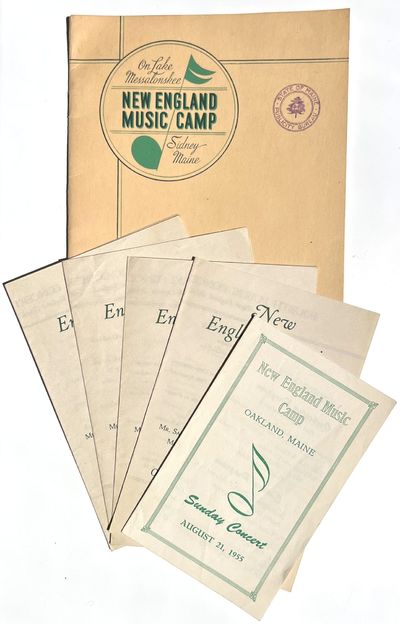 New England Music Camp Ephemera