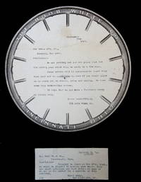 The Boob Wheel Co., Circular Letter Head