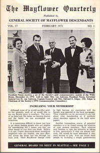The Mayflower Quarterly Vol. 37 No. 1, February 1971