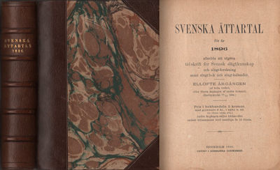 SVENSKA ÄTTARTAL FÖR ÅR 1896.