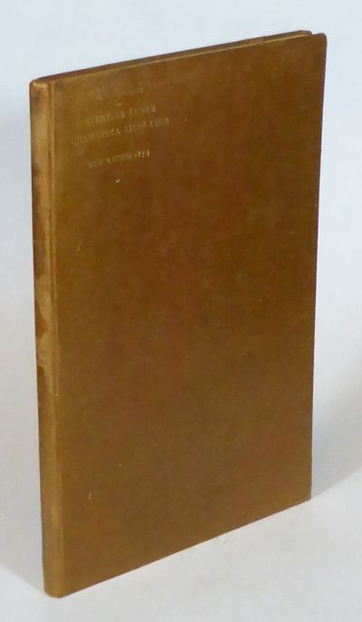 Bibliografi: Sveriges äldsta liturgiska…