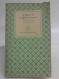 image of A Book of English Poetry
