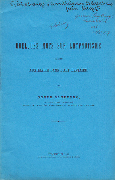 Quelques mots sur l'hypnotisme comme auxiliaire…