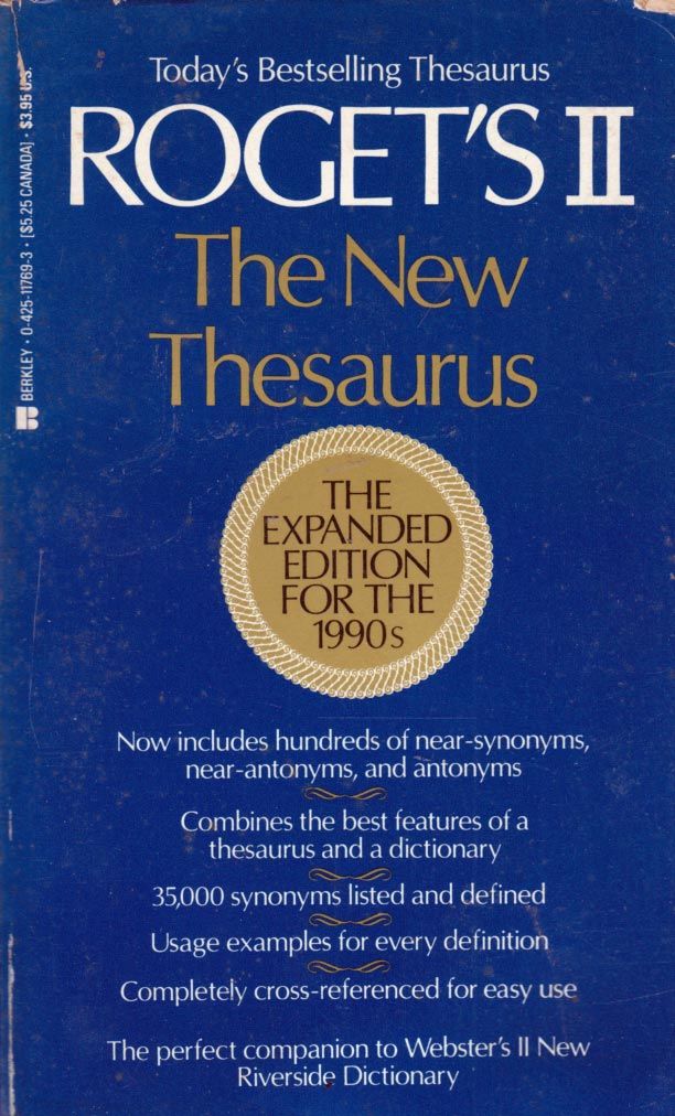 The New Thesaurus Rogets II Office Products Electronic Dictionaries