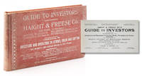 Haight & Freese Co.'s Guide to Investors