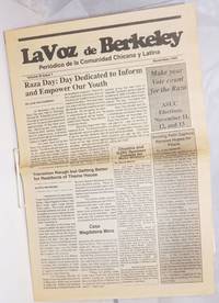 image of La voz de Berkeley: periódico de la comunidad Chicana y Latina vol. 3, #1, November 1992; Raza Day