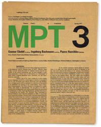 image of Modern Poetry in Translation 3 (Spring, 1967)