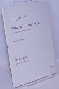 image of Critique of syndicalist methods: trade-unionism to anarcho-syndicalism