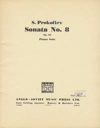 Sonata No. 8 Op. 84 Piano Solo ... Price: 9/-