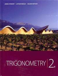 Trigonometry by James; Redlin, Lothar; Watson, Saleem Stewart - 2012-01