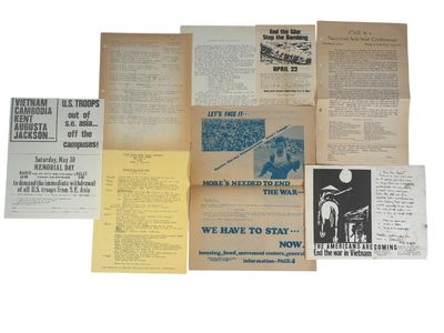 Student Mobilization Committee Broadside Calling for Troop Withdrawal and Mass Protest After Kent and Jackson State Killings